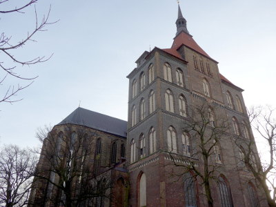 Foto der Rostocker Marienkirche 