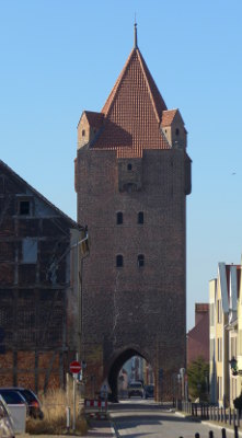 Foto des Dammtores in Barth